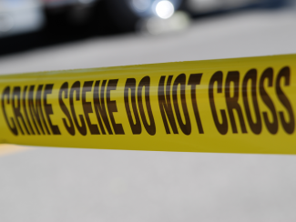 Crime Scene Do Not Cross Police tape