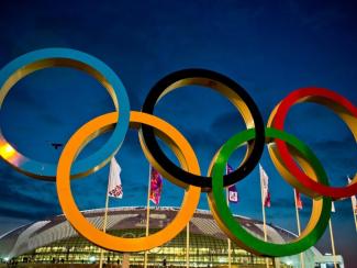 Sochi Olympic Rings at Olympic Park