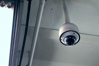 Ceiling security camera