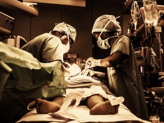Doctors in Operating Room