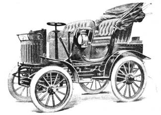 Serpollet steam carriage of modern french design