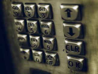 Phone keypad