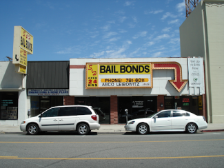 Bail bonds storefront