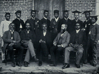 Photograph of Liberia College Students and Staff