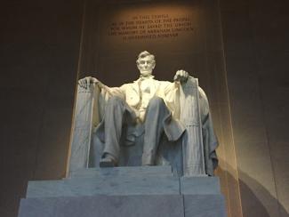 abraham lincoln memorial in washington dc