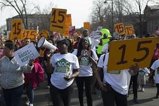 March for a $15/hour minimum wage at the University of Minnesota