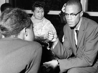 Malcolm X in discussion