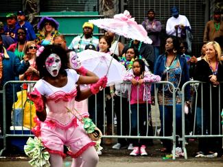 Mardi Gras Zulu Baby dolls