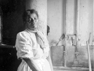 portrait of black woman 