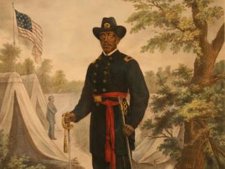 martin delany in a union civil war uniform