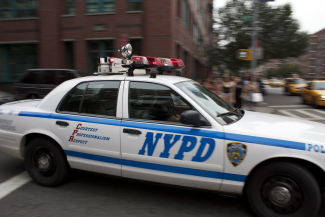 NYPD squad car