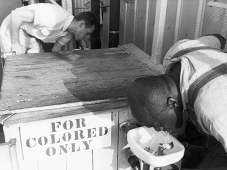 Jim Crow water fountain