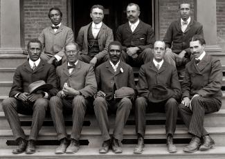 George Washington Carver and fellow staff at Tuskegee Institute