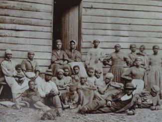 Enslaved black people in the South of the United States