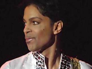 picture of prince looking to his left