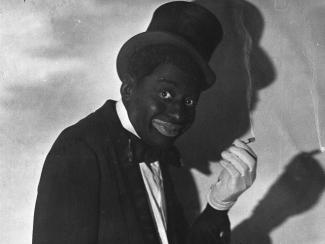 Bert Williams in blackface