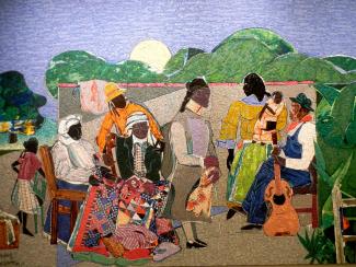 Romare Bearden Mosaic
