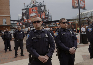 Baltimore Police at Camden Yards