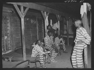 Convict camp in Greene County, Georgia