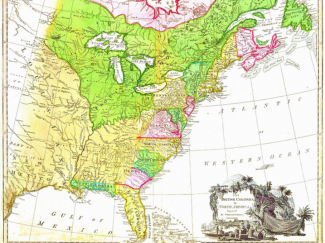 The British colonies in North America