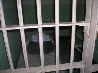 Empty jail cell