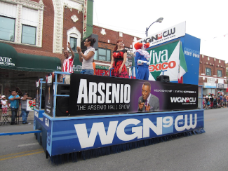 arsenio hall show parade float