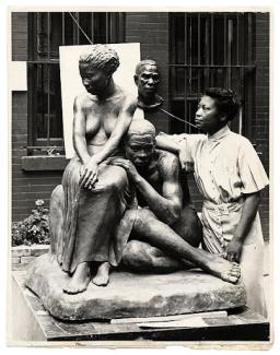 augusta savage with her art