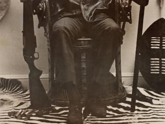 huey newton sitting down