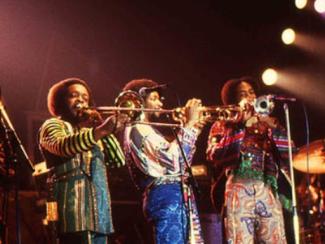earth wind and fire performing in concert live