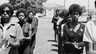 black panthers standing together