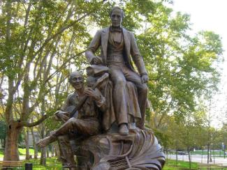 statue in a park