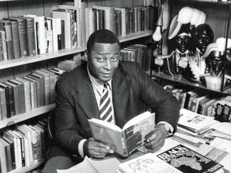 charles blockson in home office