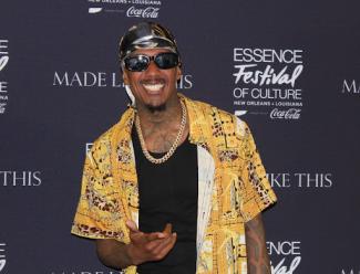 nick cannon at essence fest