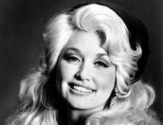 Dolly Parton smiling
