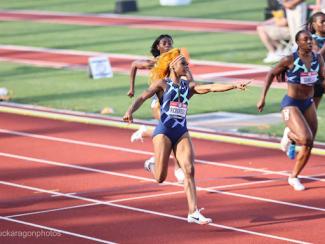 sha carri richardson running