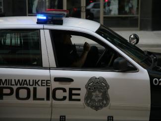 side of a milwaukee police car