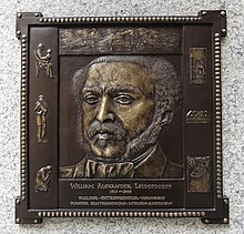 memorial plaque of william alexander leidesdorff