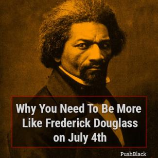 text overlayed frederick douglass