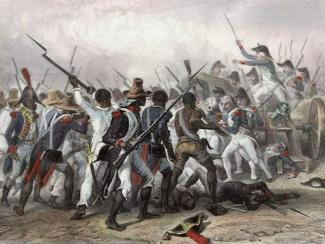painting of the haitian revolution