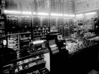 drug store tobacco counter