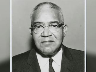 portrait of older horace mann bond