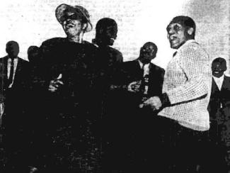 mabley and white at an event together