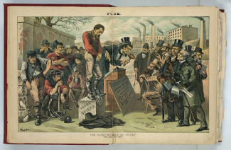 portrait of a enslaved persons market