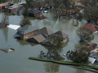photograph of hurricane katrina