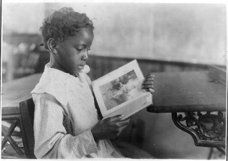 student at the pleasant green school