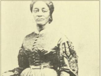 photo of mary ellen pleasant sitting down
