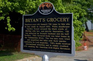 bryant grocery mississippi freedom trail marker