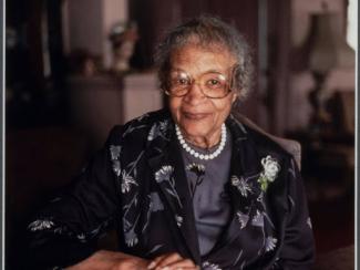 frances albrier sitting down