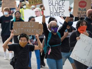 protest against police violence