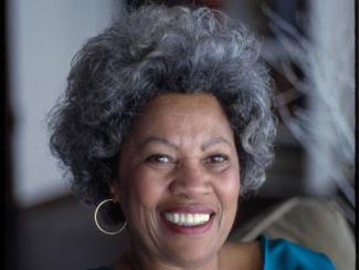 toni morrison smiling
